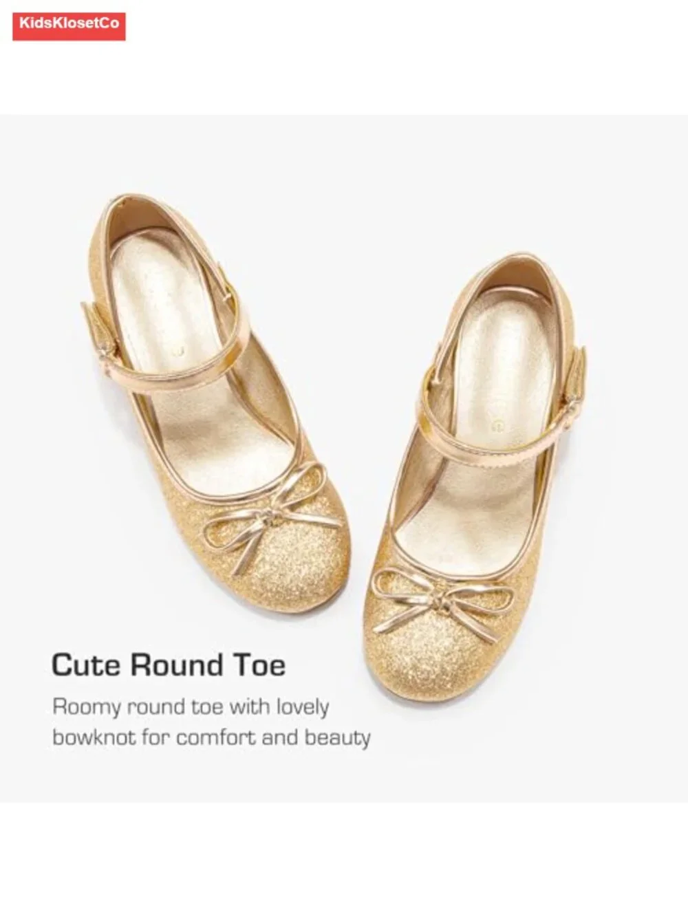 Girls Dress Shoes High Heels with Bow Patent Leather Wedding Party School
